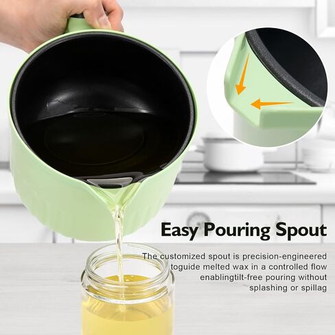 Electric Wax Melter 1.6QT, Digital Touchscreen Candle Soap Making Kit in Kuwait