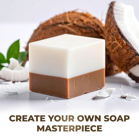 velona 2 lb - Coconut Milk Soap Base, Melt & Pour, SLS/SLES Free in Saudi Arabia
