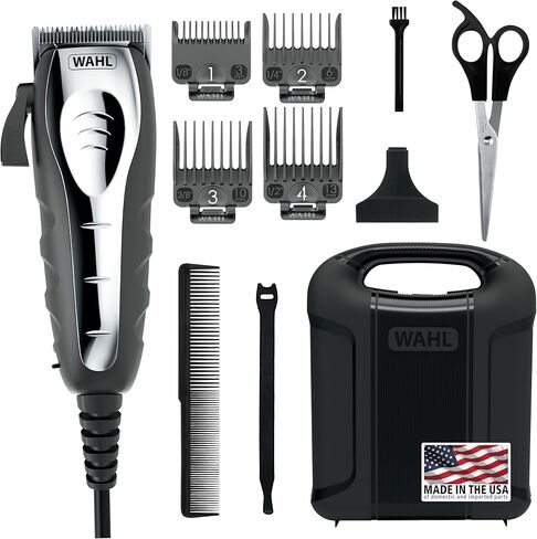 Wahl Quiet Pro Corded Dog Clippers for Grooming - Heavy Duty Compact Electric Dog Grooming Kit Hair Clippers for Dogs Cats Pets- Model 3024675 in Kuwait