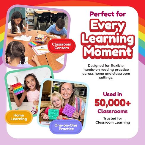 The Fidget Game Ultimate Reading Bundle - Flashcards and Pop Fidget Toys in Saudi Arabia