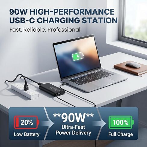 45W Laptops Charger for HP Pavilion Chromebook 14 11 G3 G4 X360, Stream Envy Spectre Elitebook 850-G3 840-G3 820-G3 741727-001 65W/45W Bule Tip Notebook Adapter Power Cord in Kuwait