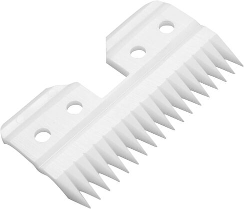 10Pcs/Lot Replaceable Ceramic 18 Teeth Pet Ceramic Clipper Cutting Blade for A5 Series, White in Saudi Arabia