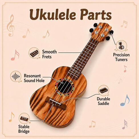 Kids Ukulele,17 Inch Toddler Guitar Toy, Musical Instrument for Kid Age 2 3 in Kuwait