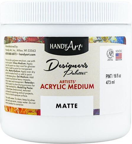 Handy Art Modeling Paste, 128 oz, Opaque White Finish, 3D Texture & Impasto in Saudi Arabia