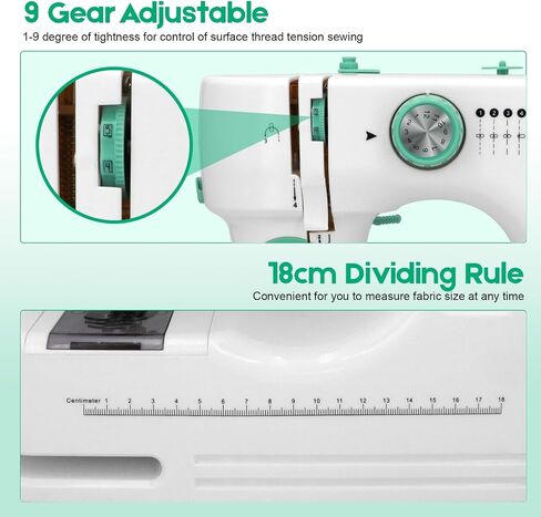 Sewing Machine for Beginners with 12 Stitches & 6 Feet in Saudi Arabia