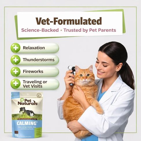 Pet Naturals Calming Chews for Dogs and Cats, Chicken, 160 Count in Kuwait