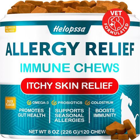 Hemp Calming Chews for Dogs - 120 Treats - Dog Сalming Сhews for Anxiety in Kuwait