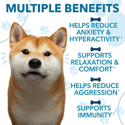 Hemp Calming Chews for Dogs - 120 Treats - Dog Сalming Сhews for Anxiety in Kuwait