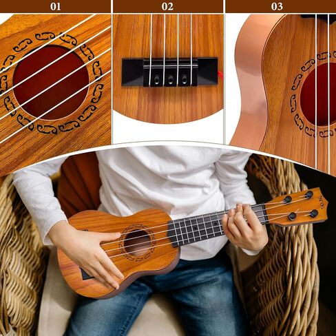 17 Inch Educational Ukulele Toy for Kids Gift in Kuwait
