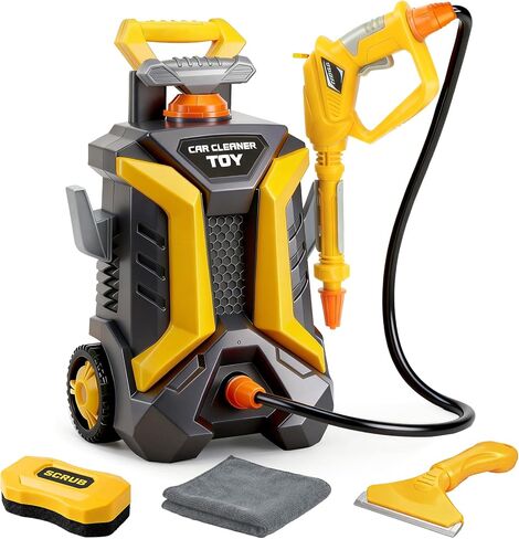 Kids Pressure Washer Toy, Car Wash Playset for Kids Ages 3+ in Kuwait