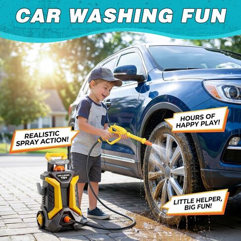 Kids Pressure Washer Toy, Car Wash Playset for Kids Ages 3+ in Kuwait
