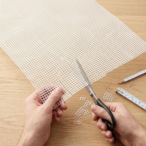 Plastic Canvas Sheets 7 Count 10.5x13.5 in, 10 Pieces in Kuwait