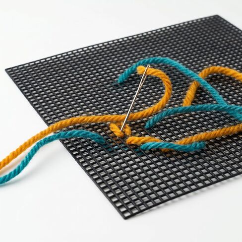Plastic Canvas Sheets 7 Count 10.5x13.5 in, 10 Pieces in Kuwait
