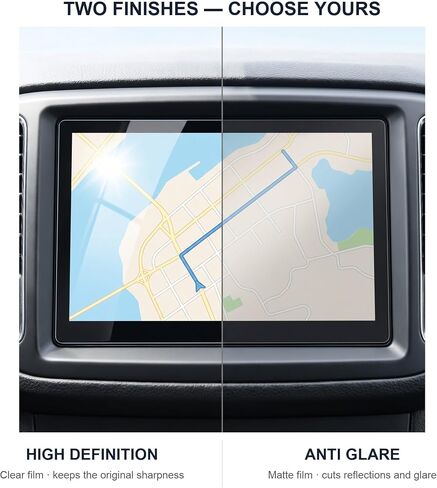 Screen Protector (Set of 2) for Nissan Sentra Touch Screen Display High Definition Anti Scratch Filters UV - 2020-2023 Nissan Sentra 7 inch in Kuwait