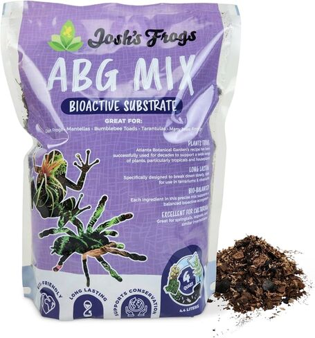 Josh's Frogs ABG Mix Tropical Plant Soil & Bioactive Terrarium Vivarium Substrate (4 Quart/1 Gallon) in Saudi Arabia
