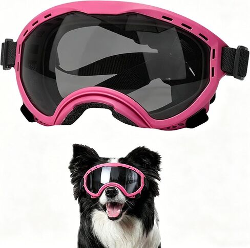 Dog Goggles for Medium Large Breed UV Protection Windproof Anti-Fog Eyewear in Saudi Arabia