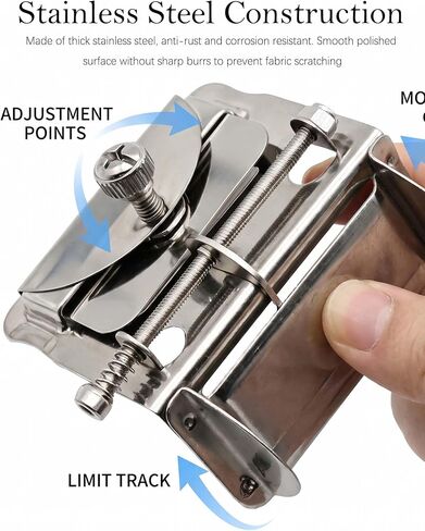 Adjustable Multi-Purpose Overlock Sewing Gauge for Serger Machine in Kuwait