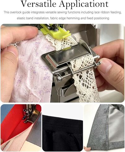 Adjustable Multi-Purpose Overlock Sewing Gauge for Serger Machine in Kuwait
