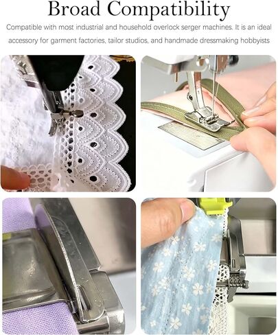 Adjustable Multi-Purpose Overlock Sewing Gauge for Serger Machine in Kuwait