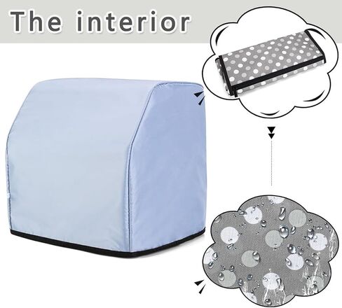 Serger Machine Cover, Waterproof Overlock Sewing Dust Case in Kuwait