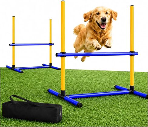 Dog Agility Equipment Set with Jumping Hoop for Agility Training in Saudi Arabia
