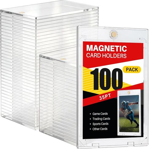 50ct Magnetic Card Holders, 35pt Slim One-Touch Display Case in Saudi Arabia