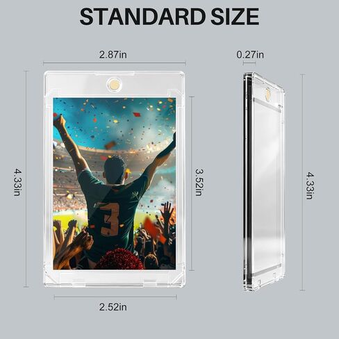 50ct Magnetic Card Holders, 35pt Slim One-Touch Display Case in Saudi Arabia