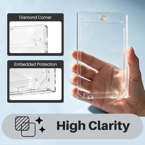 50ct Magnetic Card Holders, 35pt Slim One-Touch Display Case in Saudi Arabia