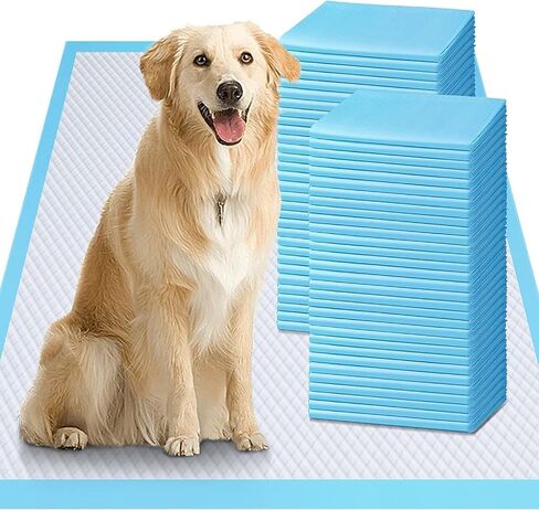 Gimars XXL Thicken 6 Layers Ultra Absorbent Dog Pee Pads Extra Large Leak-Proof Odor-Control Puppy Training Pads Quick Dry Pee Pads for Dogs Cats Pets in Saudi Arabia