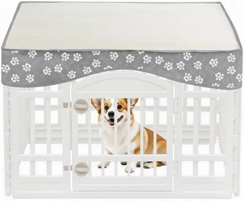 Dog Playpen Mesh Top Cover for 36 Inch 4 Panels Pet Dogs Playpen in Saudi Arabia