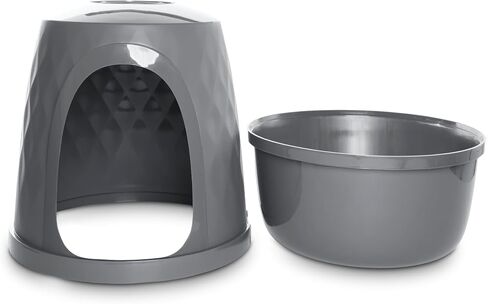 So Phresh Geometric Covered Cat Litter Box in Saudi Arabia