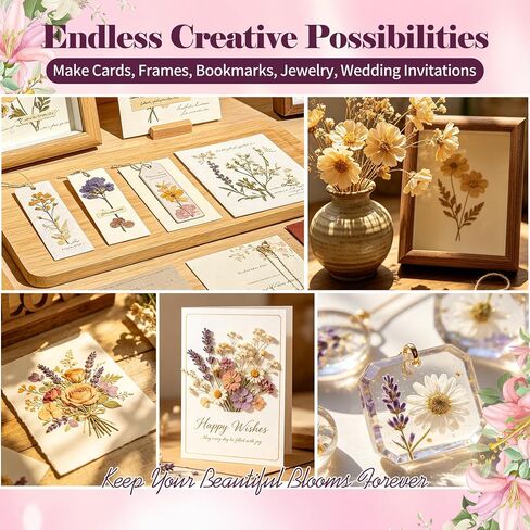 Extra Large Wooden Flower Press Kit– 15" x 11" Pressing Tool Set for Adults in Saudi Arabia