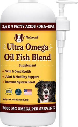 Natural Dog Company Ultra Omega Oil for Dogs -16oz in Kuwait