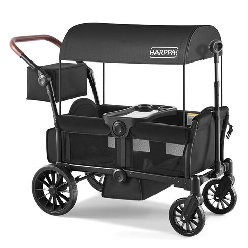 Harppa Rori Wagon Stroller for 2 Kids, 8''/12''All-Terrain Wheels,Foldable in Saudi Arabia