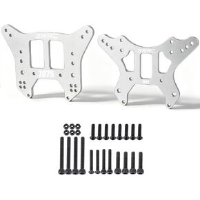 7075 Aluminum Shock Towers Front & Rear for 1/8 Arrma Kraton 6S Notorious 6S, Heavy Duty Shock Mount Damper Tower Upgrade, CNC Machined Red-Black Finish, Replacement for AR330220 ARA320581, 2PCS in Saudi Arabia