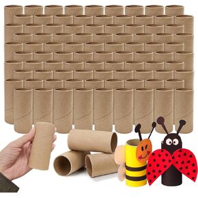 120 Pack Cardboard Tubes for Crafts, Empty Toilet Paper Rolls 3.7" in Kuwait