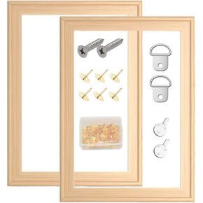 2 Pack 16X20 in Wooden DIY Wood Canvas Stretcher Bars, Canvas Frames Kit in Kuwait