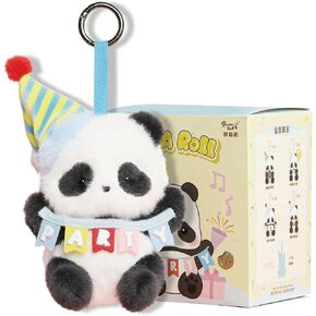 52TOYS Panda Roll Party Series Blind Box Stuffed Animal Plush Toy with Soft and Adorable Design, 1PC Perfect for Cuddling, Display, and Unique Posing, Ideal Gift for Panda Enthusiasts in Saudi Arabia