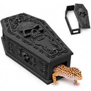Westant Gothic Coffin Reptile & Amphibian Habitat Hideouts (Pink, L) in Kuwait