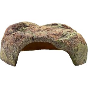 Extra Large Reptile Hide Resin Snake Hideout for Ball Pythons Amphibians Hides and Caves Simulation Rock Reptile Habitat Hidden for Habitat Lizard Leopard Gecko Bearded Dragon in Kuwait