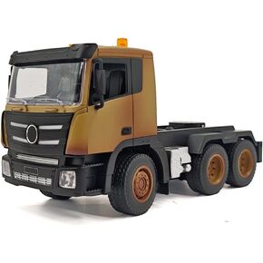 RC Semi Trailer 1:18, 30 Min Runtime, Lights, Sound, Desert Yellow in Kuwait