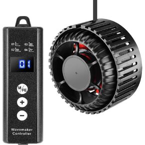 1050GPH Mini Aquarium Wave Maker with Adjustable Controller, 6W DC12V Powerhead with Magnetic Mounting, in Kuwait