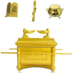 Large Ark of The Covenant Model with Rod of Aaron/Manna/Ten Commandments in Saudi Arabia