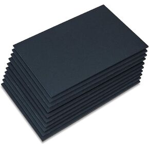 Union Premium Black Foam Board 24 x 36 x3/16" 10-Pack : Matte Finish High-Density Professional Use, Perfect for Presentations, Signboards, Arts and Crafts, Framing, Display (Black, 24 x 36 x 3/16") in Saudi Arabia