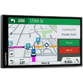 Garmin DriveSmart 61 NA LMT-S with Lifetime Maps/Traffic, Live Parking, Bluetooth,WiFi, Smart Notifications, Voice Activation, Driver Alerts, TripAdvisor, Foursquare in Kuwait