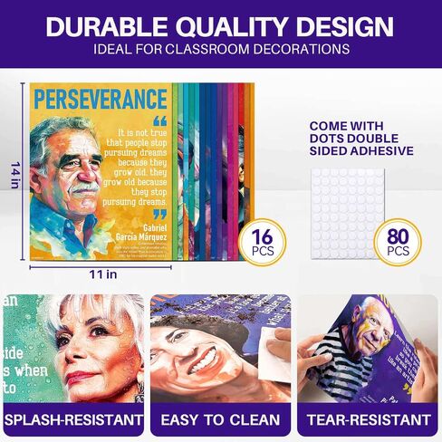 YUSPENYE Hispanic Heritage Month Posters, 16 Pcs Decorations in Saudi Arabia