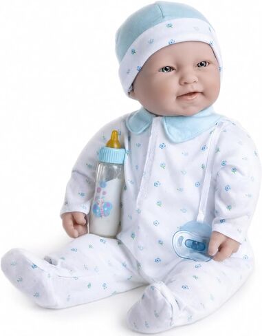 JC Toys - La Baby | African American 20-inch Large Soft Body Baby Doll | Washable | Removable Pink Outfit w/ Hat and Pacifier | For Children 2 Years + in Kuwait