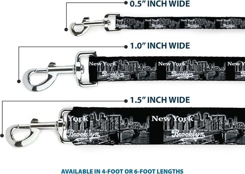 Dog Leash Brooklyn New York 6 Feet Long 1.5 Inch Wide in Saudi Arabia