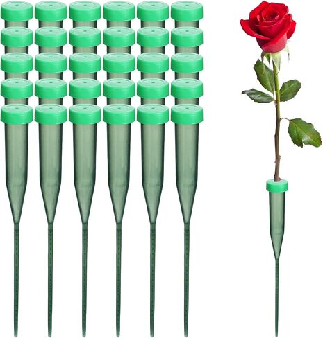 30Pcs Floral Water Tubes 5.71 Inch Plastic Flower Water Tubes with Caps in Saudi Arabia