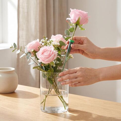 30Pcs Floral Water Tubes 5.71 Inch Plastic Flower Water Tubes with Caps in Saudi Arabia